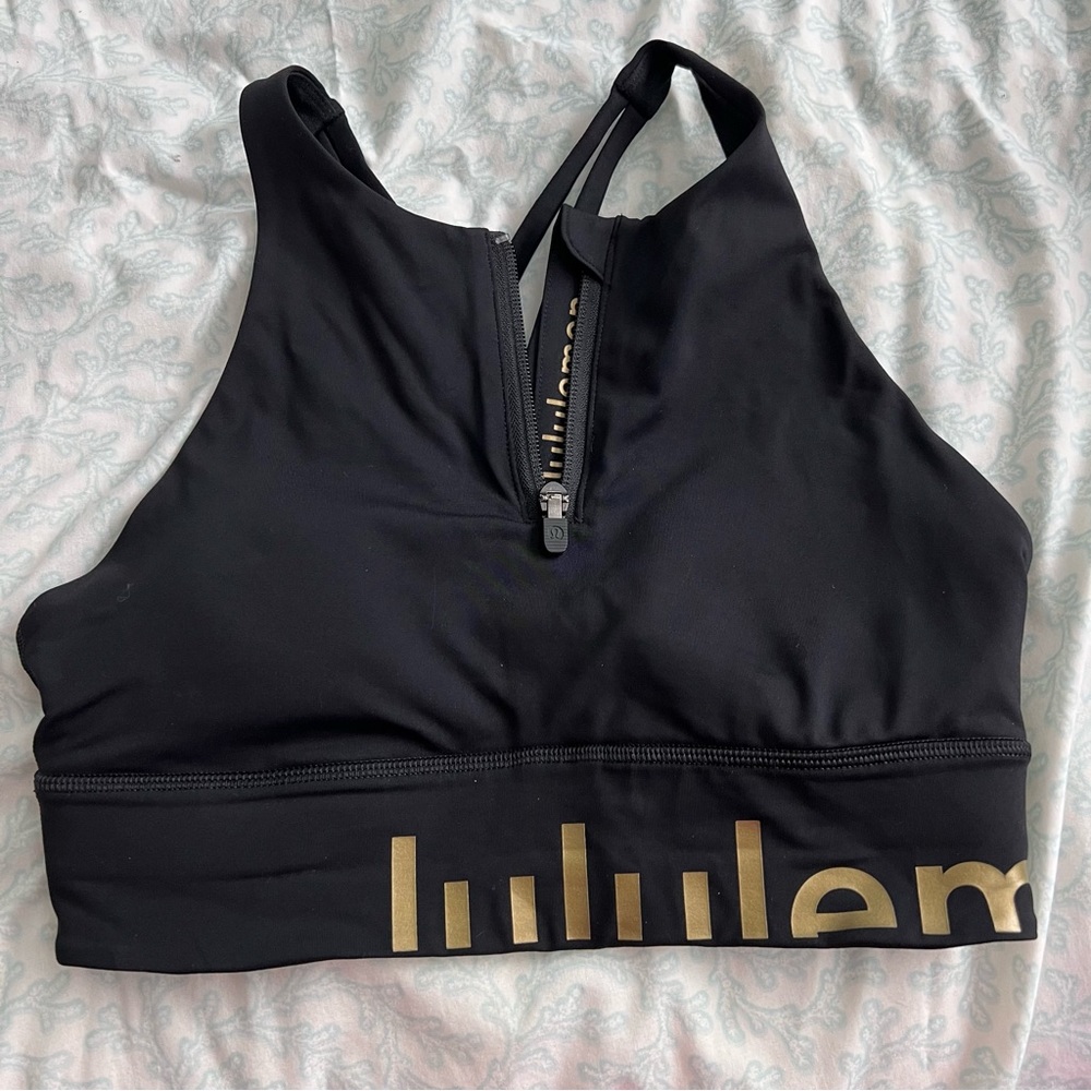 Lululemon energy bra high neck longline 6
